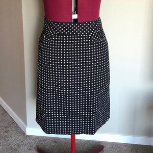Lord & Taylor Dotted Skirt - Size 12